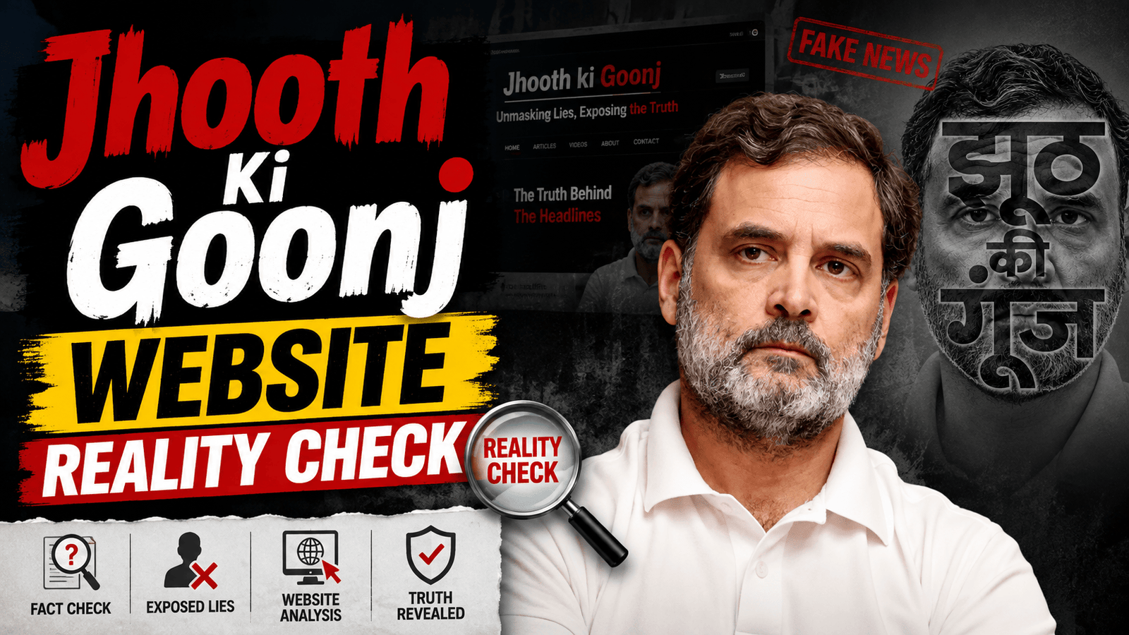 ‘झूठ की गूंज’ क्या है? राहुल गांधी के ‘छात्रों की गूंज’ के जवाब में बनी वेबसाइट का पूरा सच, जानें कौन है Jhooth Ki Goonj का मालिक