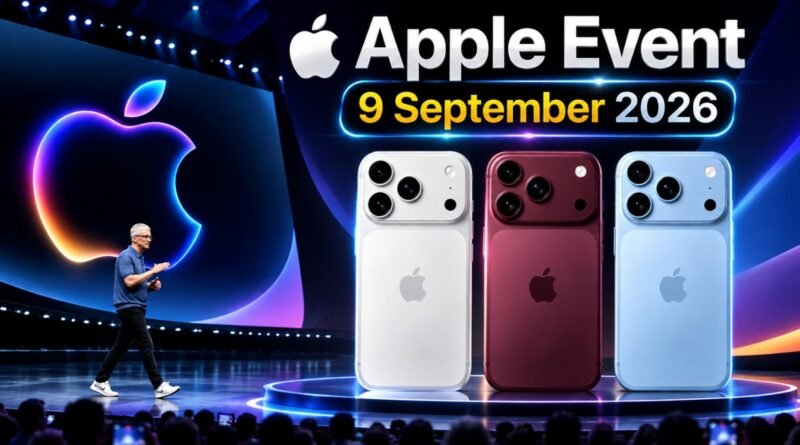 Apple Event 9 September 2026 iPhone Fold Ultra and iPhone 18 Pro launch in Hindi