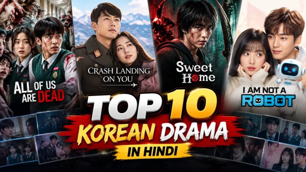 Top 10 korean Drama in Hindi List 